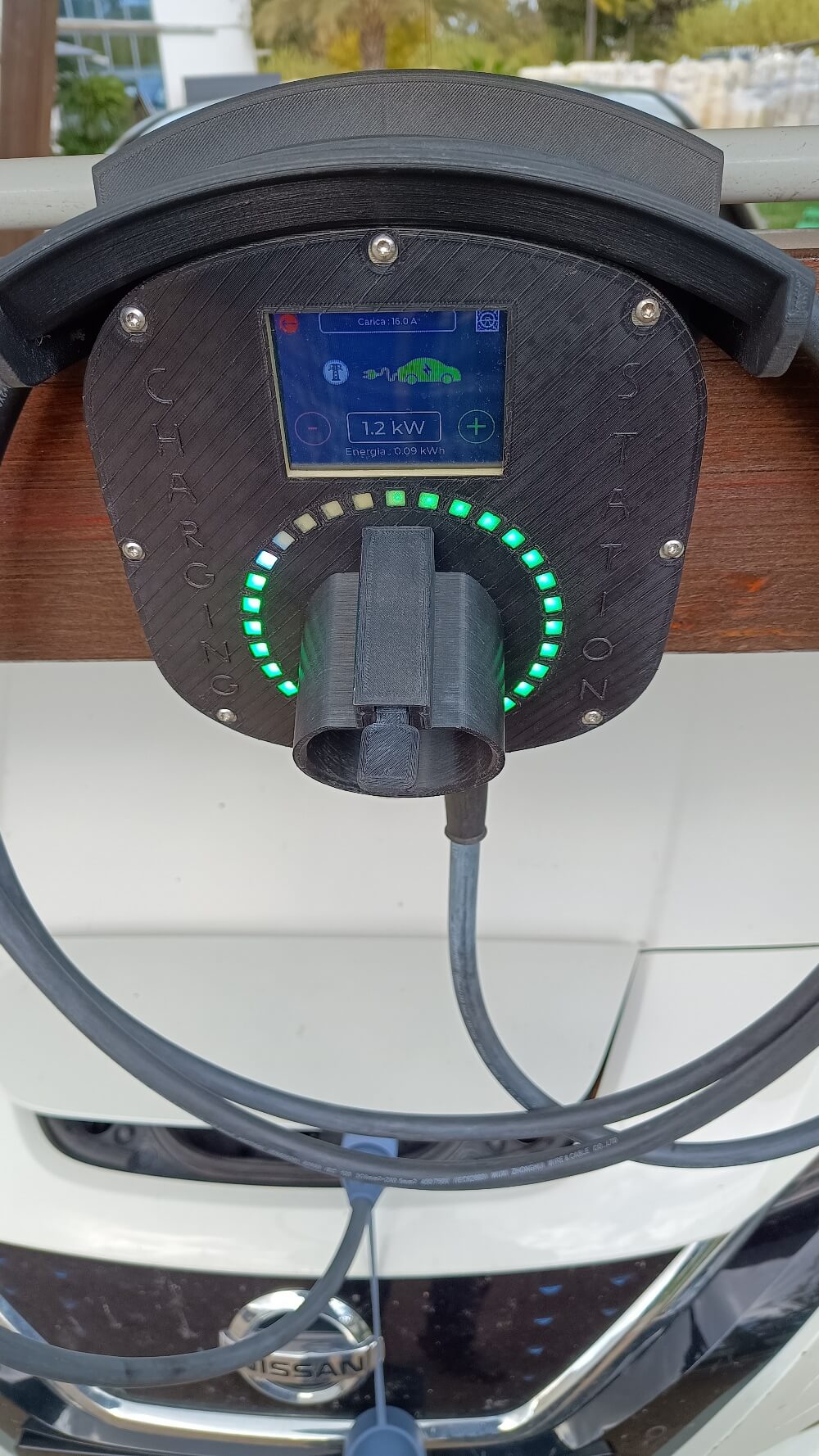 Stazione di ricarica per auto elettriche SIC Solar